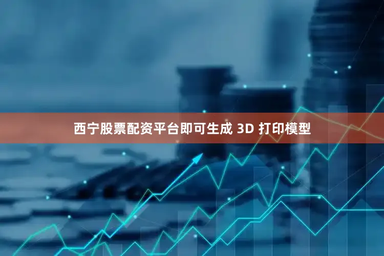 西宁股票配资平台即可生成 3D 打印模型
